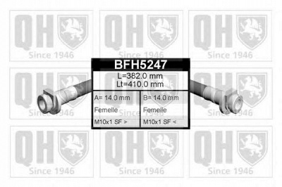 QUINTON HAZELL bfh5247 -  Тормозной шланг